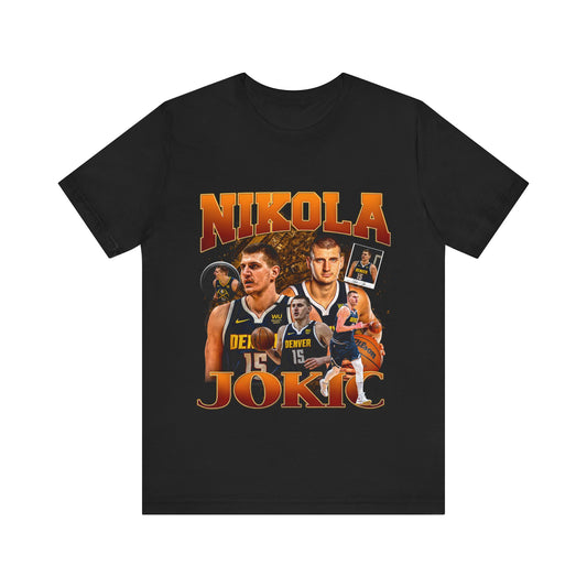 Vintage 90s Basketball Bootleg Style T-Shirt NIKOLA JOKIC 90s Unisex Graphic Tee