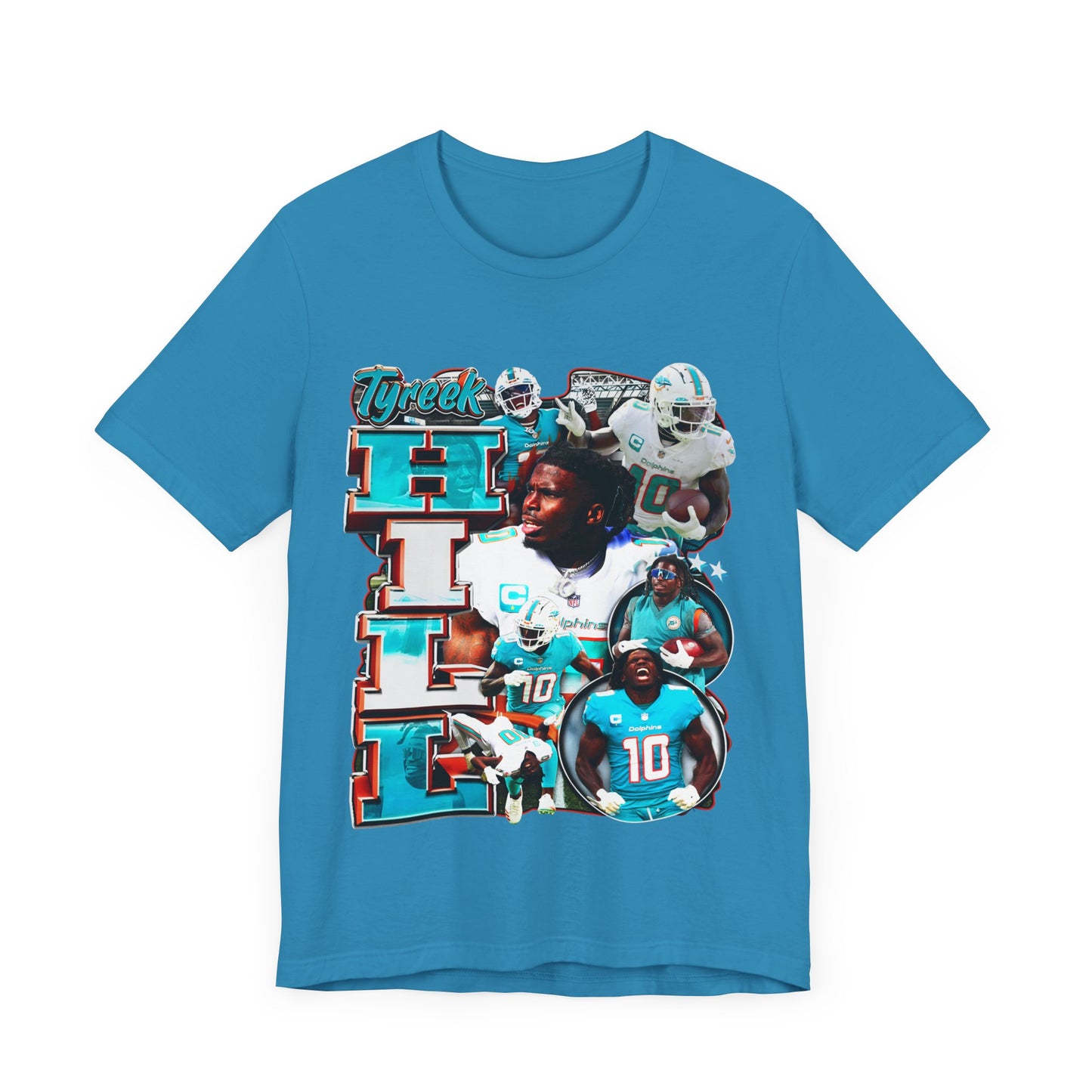 Vintage 90s Football Bootleg Style TShirt TYREEK HILL Unisex Graphic Tee Shirt