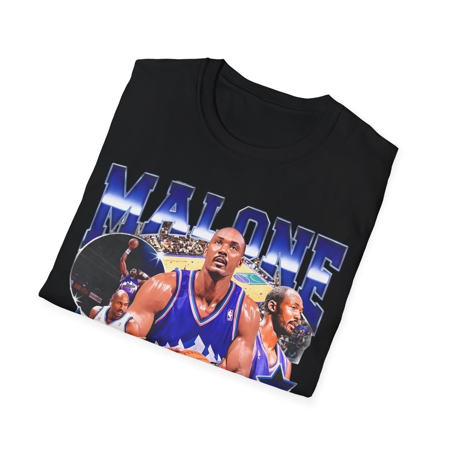 BASKETBALL LEGENDS MALONE Unisex Softstyle T-Shirt