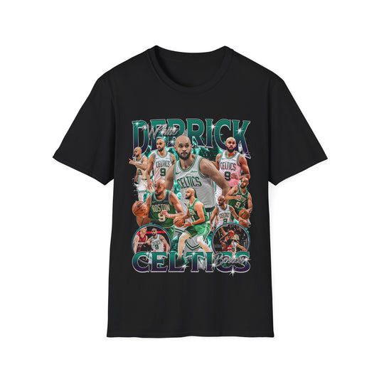 Vintage 90s Basketball Bootleg Style T-Shirt, DERRICK WHITE Retro Basketball Shirt Unisex Graphic Tee