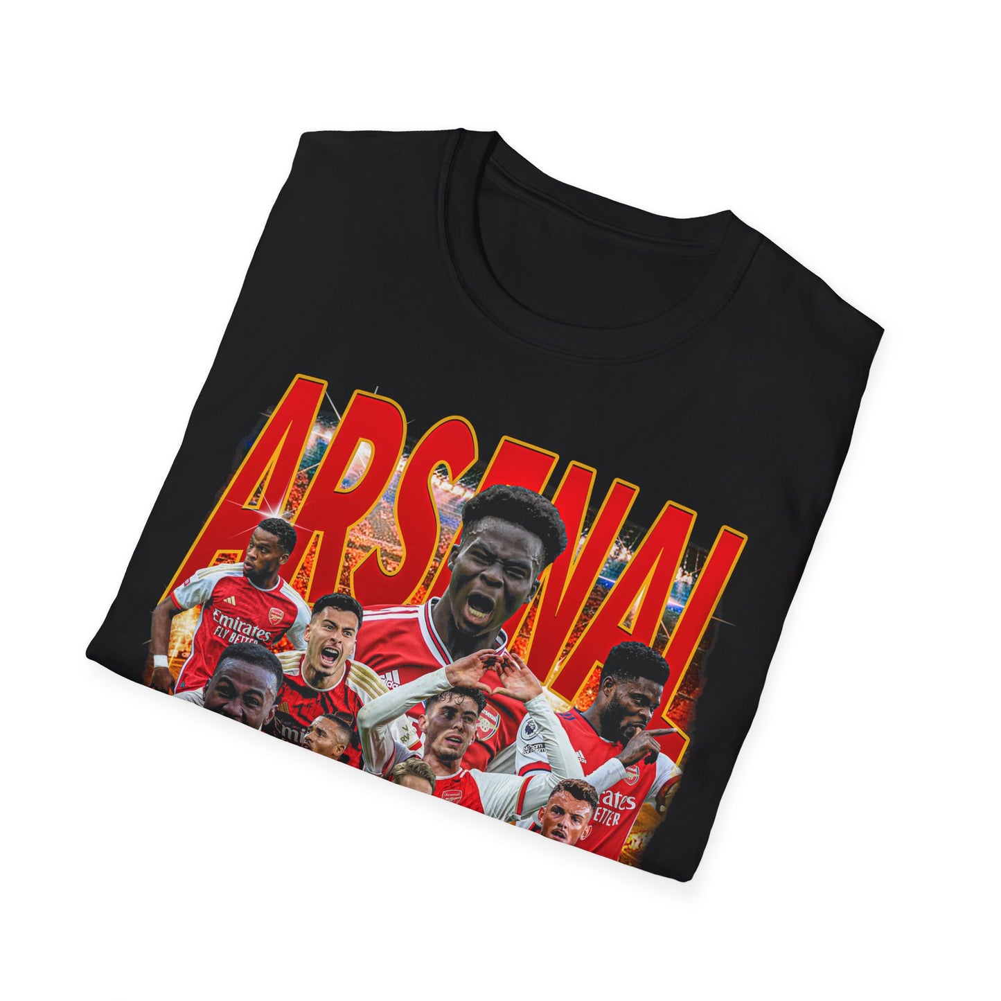 Vintage 90s Soccer Bootleg Style T-Shirt, ARSENAL Graphic Tee, Retro Soccer Shirt Unisex Graphic Tee