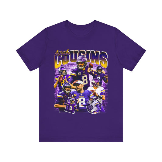 Vintage 90s Football Bootleg Style T-Shirt KIRK COUSINS Unisex Graphic Tee Shirt