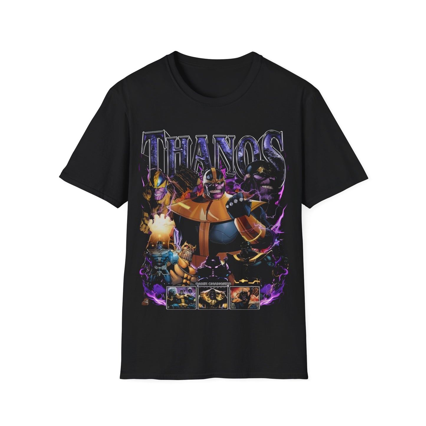 Vintage 90s Superheroes Bootleg Style T-Shirt, THANOS Retro Superheroes Shirt Unisex Graphic Tee