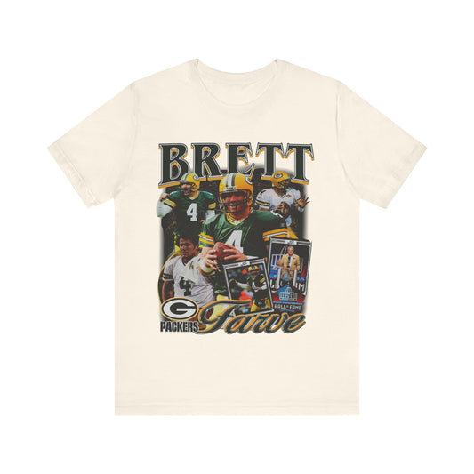 Vintage 90s Football Bootleg Style T-Shirt BRETT FAVRE Unisex Graphic Tee Shirt