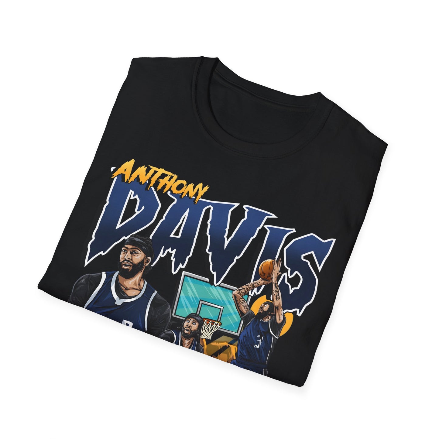 BASKETBALL LEGENDS DAVIS Unisex Softstyle T-Shirt