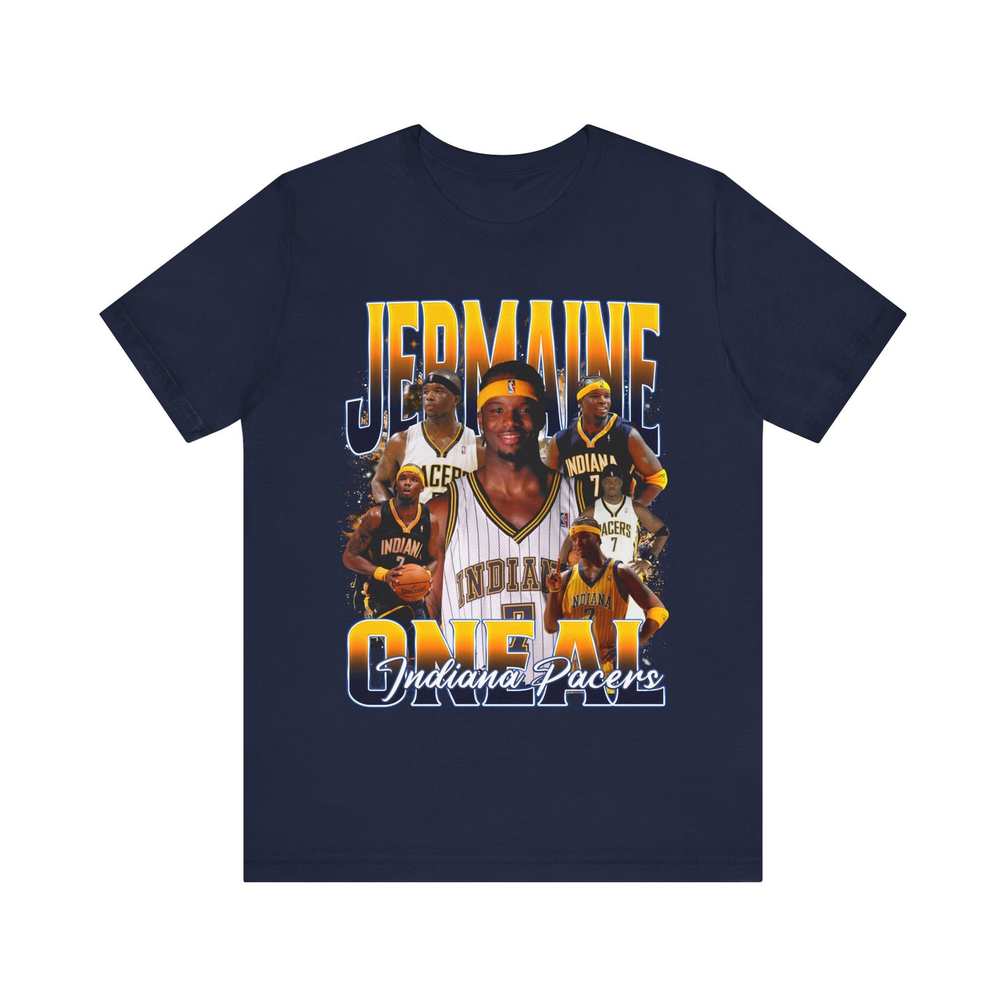 Vintage 90s Basketball Bootleg Style T-Shirt JERMAINE ONEAL Unisex Graphic Tee