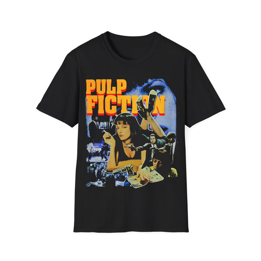 Vintage 90s Pop Culture Bootleg Style T-Shirt, PULP Retro Shirt Unisex Graphic Tee