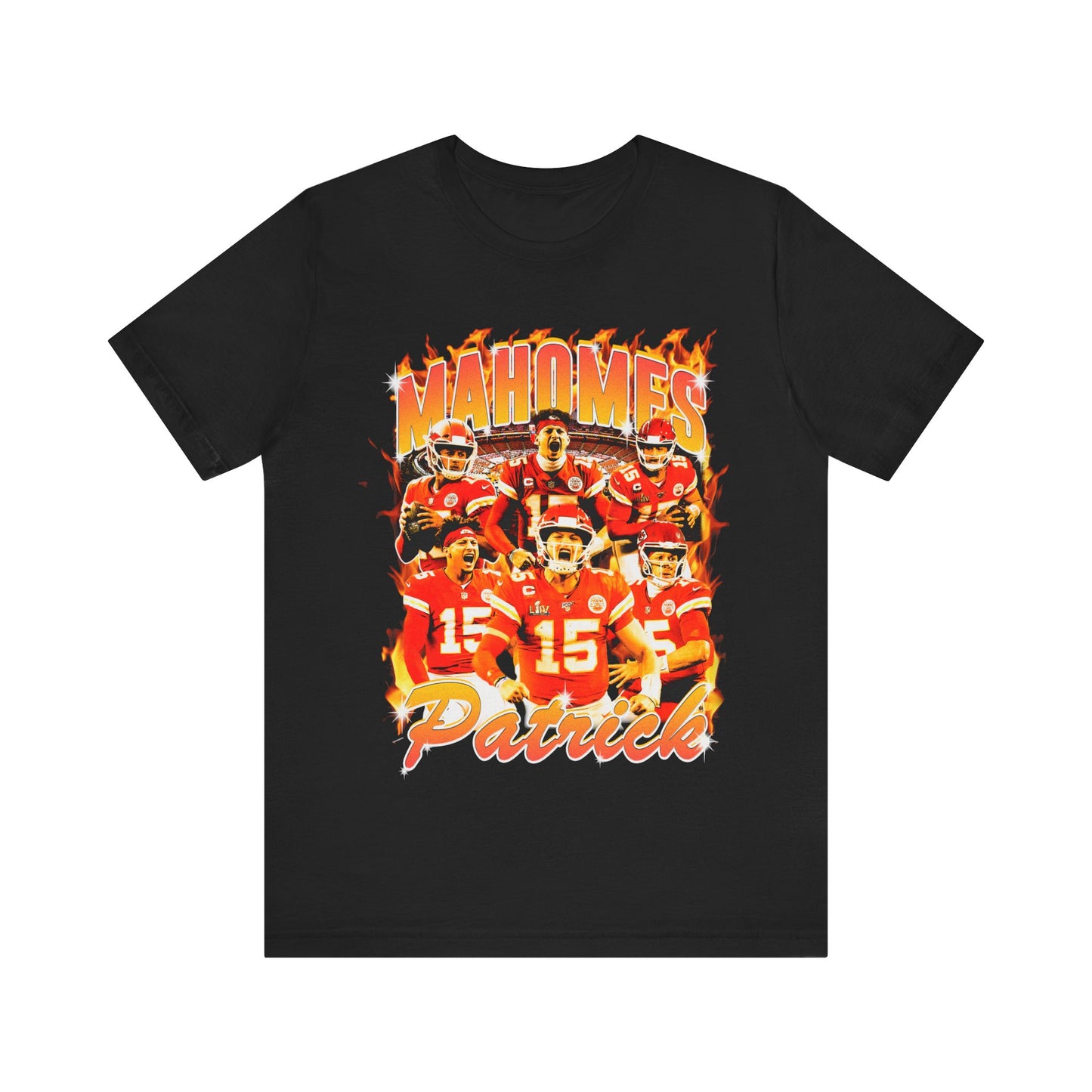 Vintage 90s Football Bootleg Style T-Shirt PATRICK MAHOMES Unisex Graphic Tee