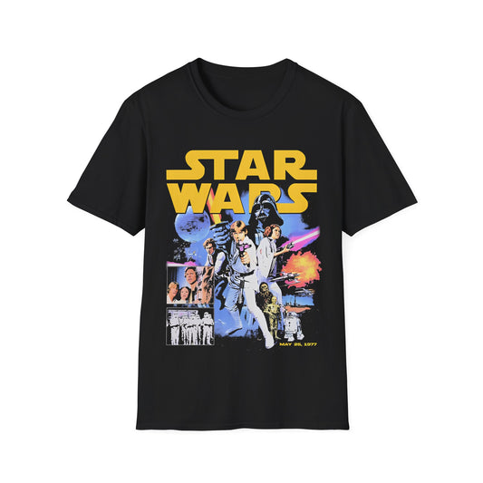 Vintage 90s Basketball Bootleg Style T-Shirt, STAR WARS Retro POP CULTURE Shirt Unisex Graphic T SHIRT