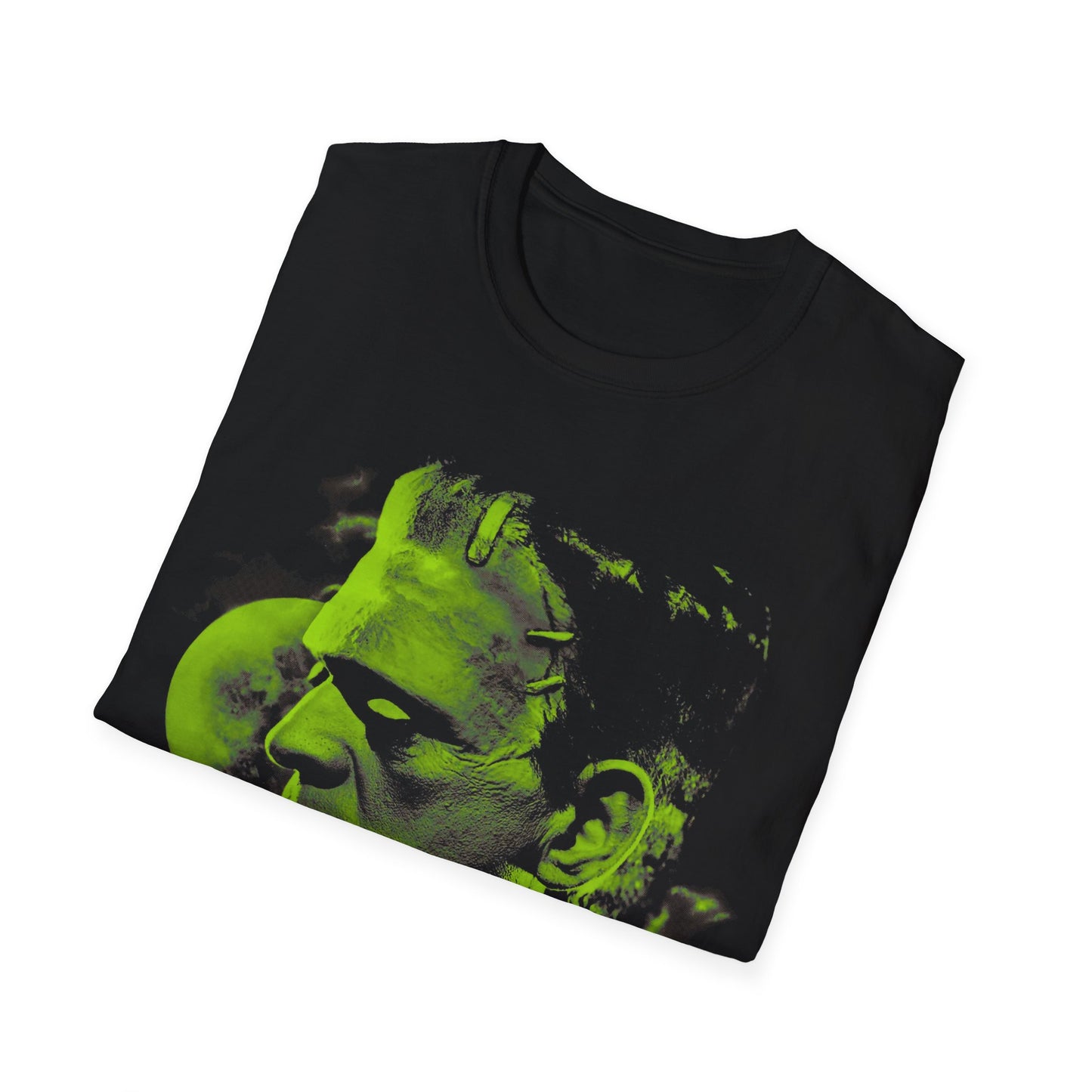 FRANKENSTEIN GREEN POP CULTURE Unisex Softstyle T-Shirt