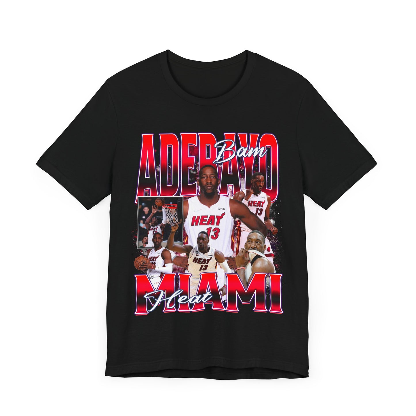 Vintage 90s Basketball Bootleg Style T-Shirt BAM ADEBAYO Unisex Graphic Tee