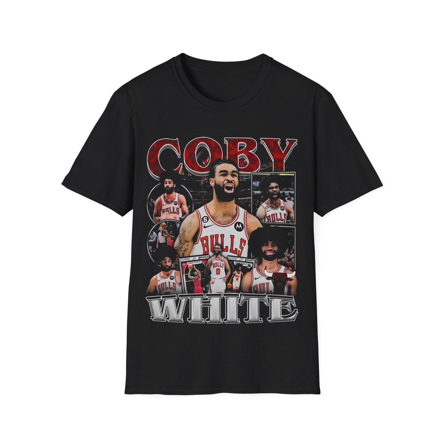 Vintage 90s Basketball Bootleg Style T-Shirt, COBY WHITE Retro Basketball Shirt Unisex Graphic Tee