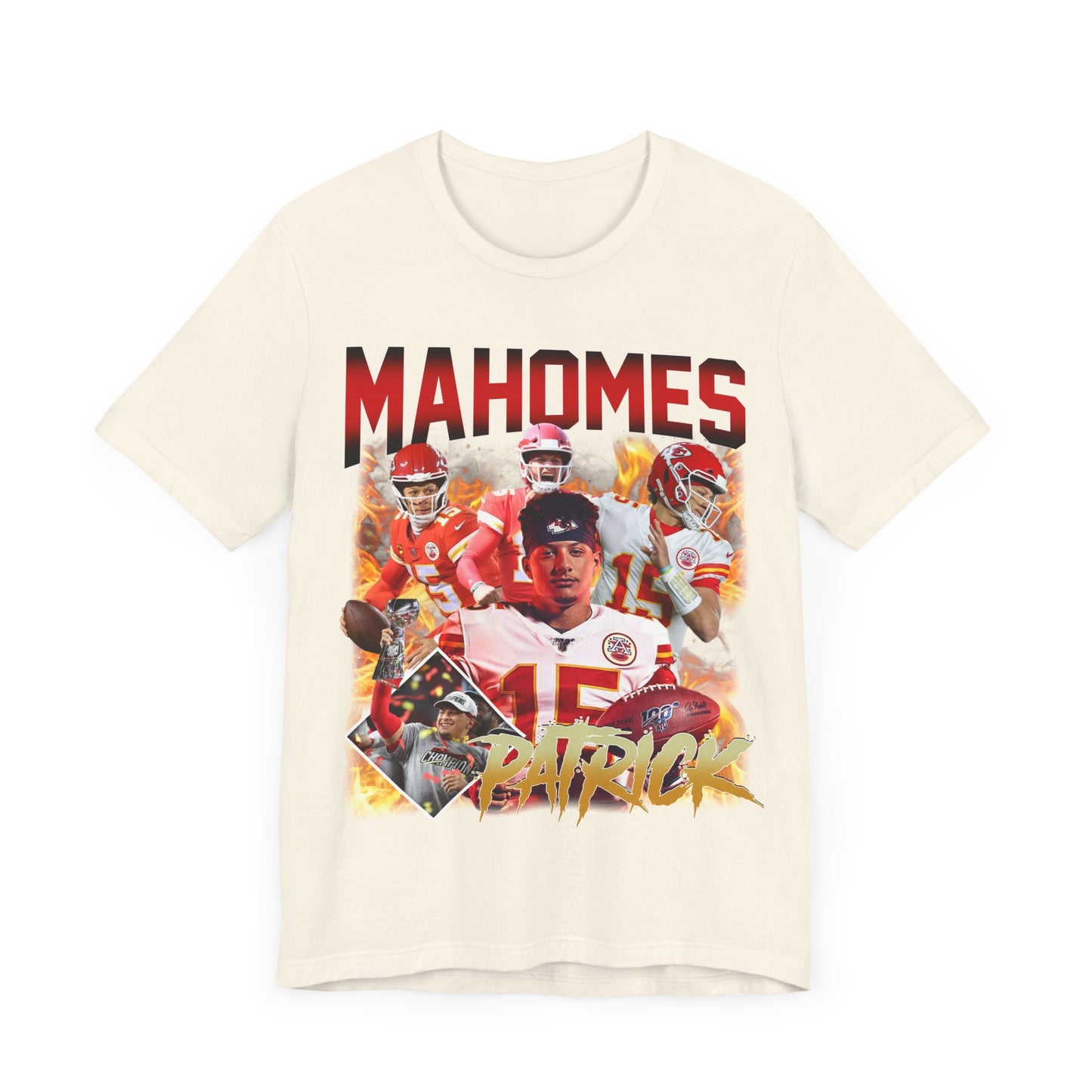 Vintage 90s Football Bootleg Style TShirt PATRICK MAHOMES Unisex Graphic Tee 90s