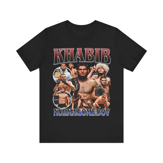 Vintage 90s Bootleg Style T-Shirt, Fighter KHABIB NURMAGOMEDOV Unisex Tee Shirt