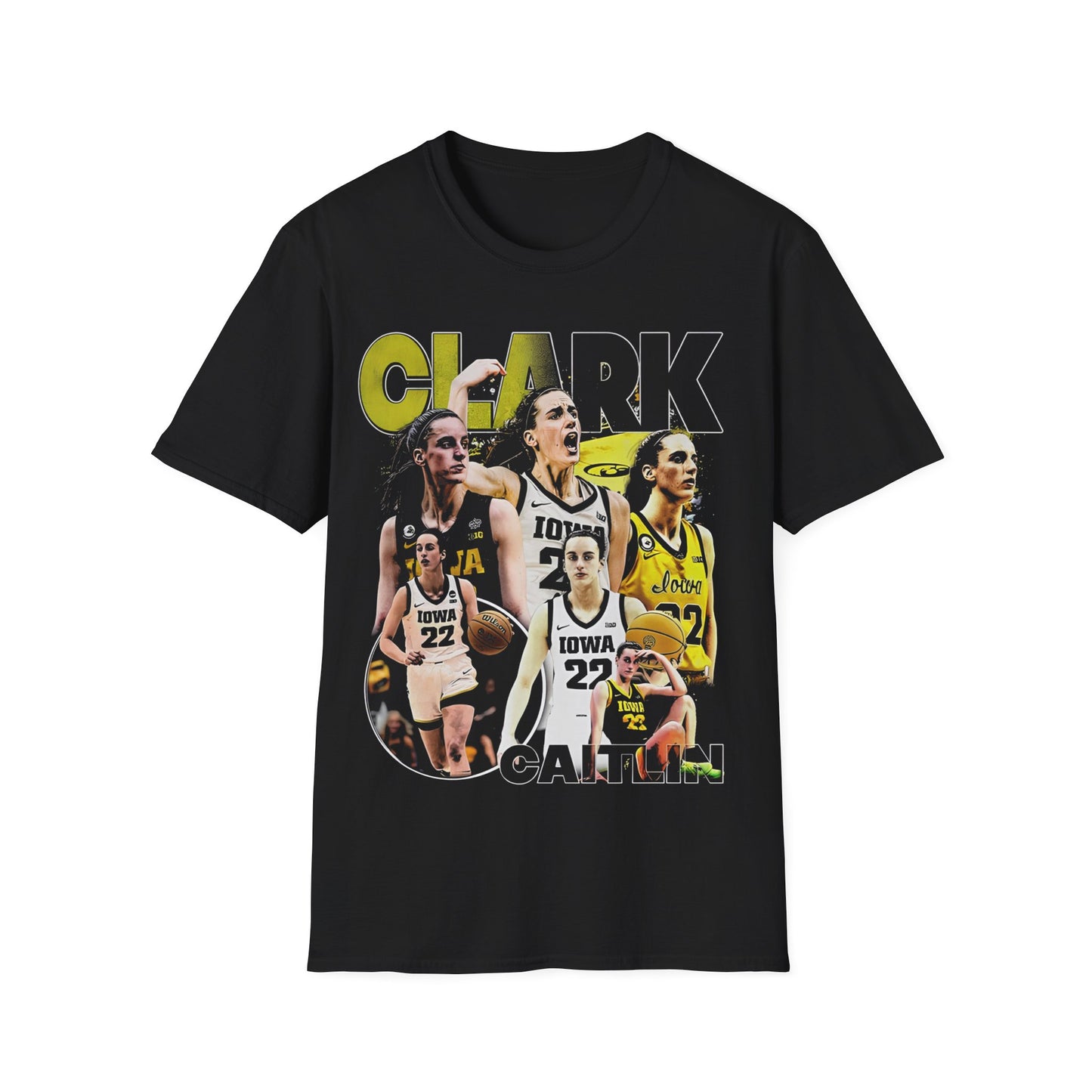 Vintage 90s Basketball Bootleg Style T-Shirt, CAITLIN CLARK COLLEGE Retro Basketball Shirt Unisex Graphic Tee