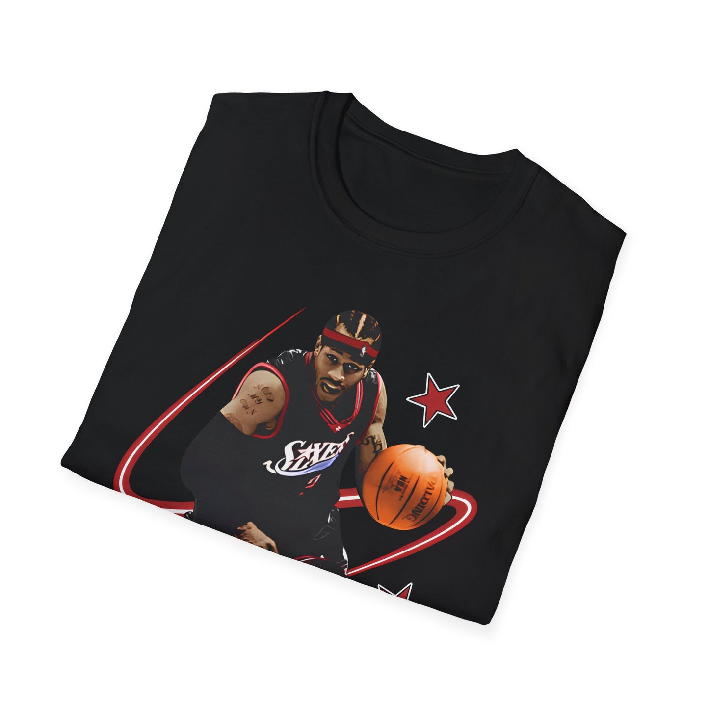 Vintage 90s Basketball Bootleg Style T-Shirt ALLEN AI IVERSON SIGNATURE SERIES Graphic Tee, Retro Basketball Shirt Unisex Graphic Tee