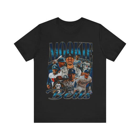 Vintage 90s Baseball Bootleg Style T-Shirt MOOKIE BETTS 90s Unisex Graphic Tee