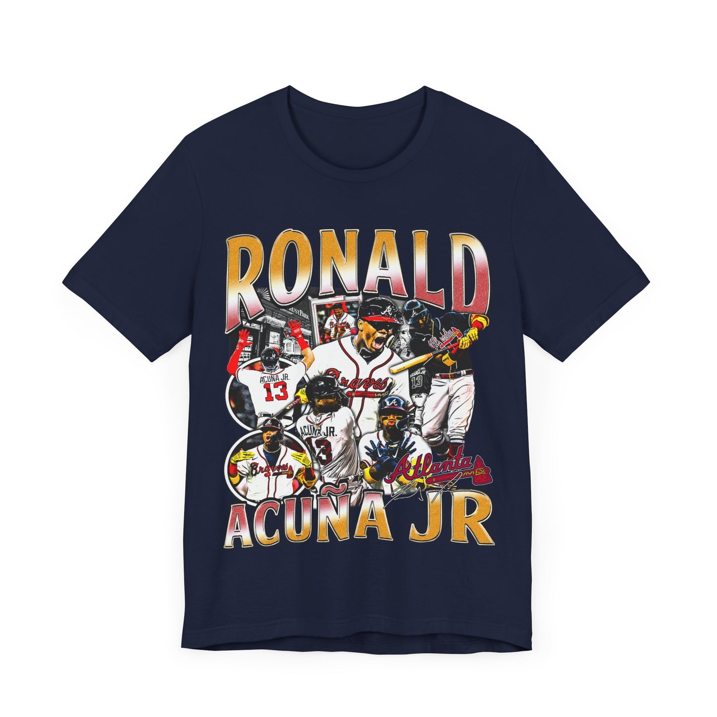 Vintage 90s Baseball Bootleg Style T-Shirt RONALD ACUNA JR Unisex Graphic Tee