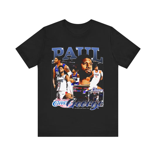 Vintage 90s Basketball Bootleg Style T-Shirt, PAUL GEORGE Unisex Graphic Tee