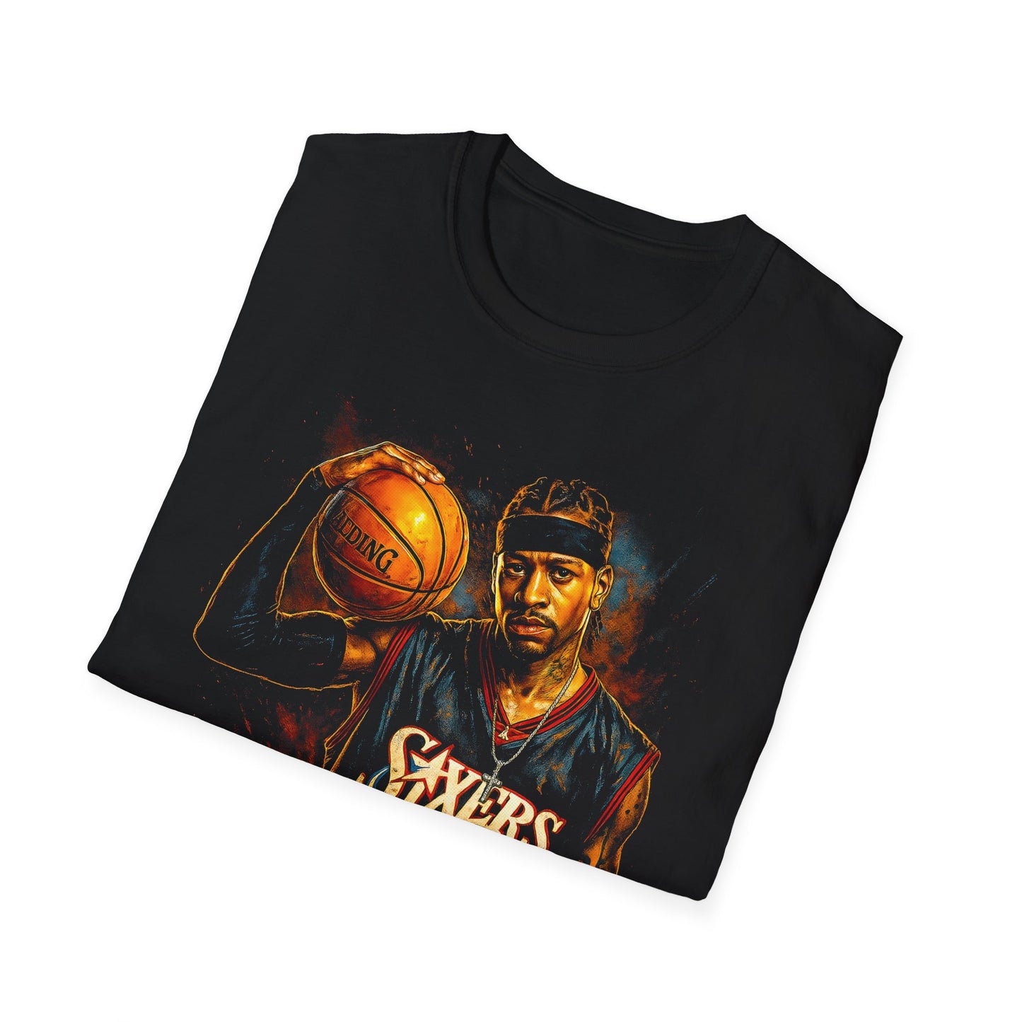 IVERSON BASKETBALL LEGENDS Unisex Softstyle T-Shirt