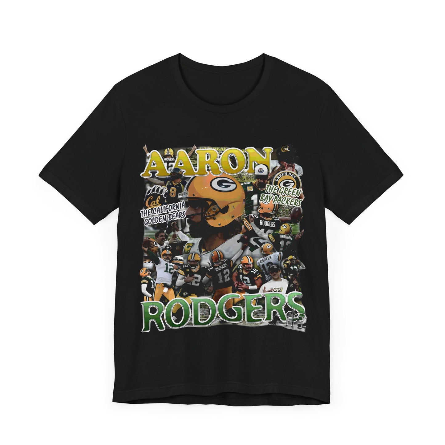 Vintage 90s Football Bootleg Style TShirt AARON RODGERS Unisex Graphic Tee Shirt