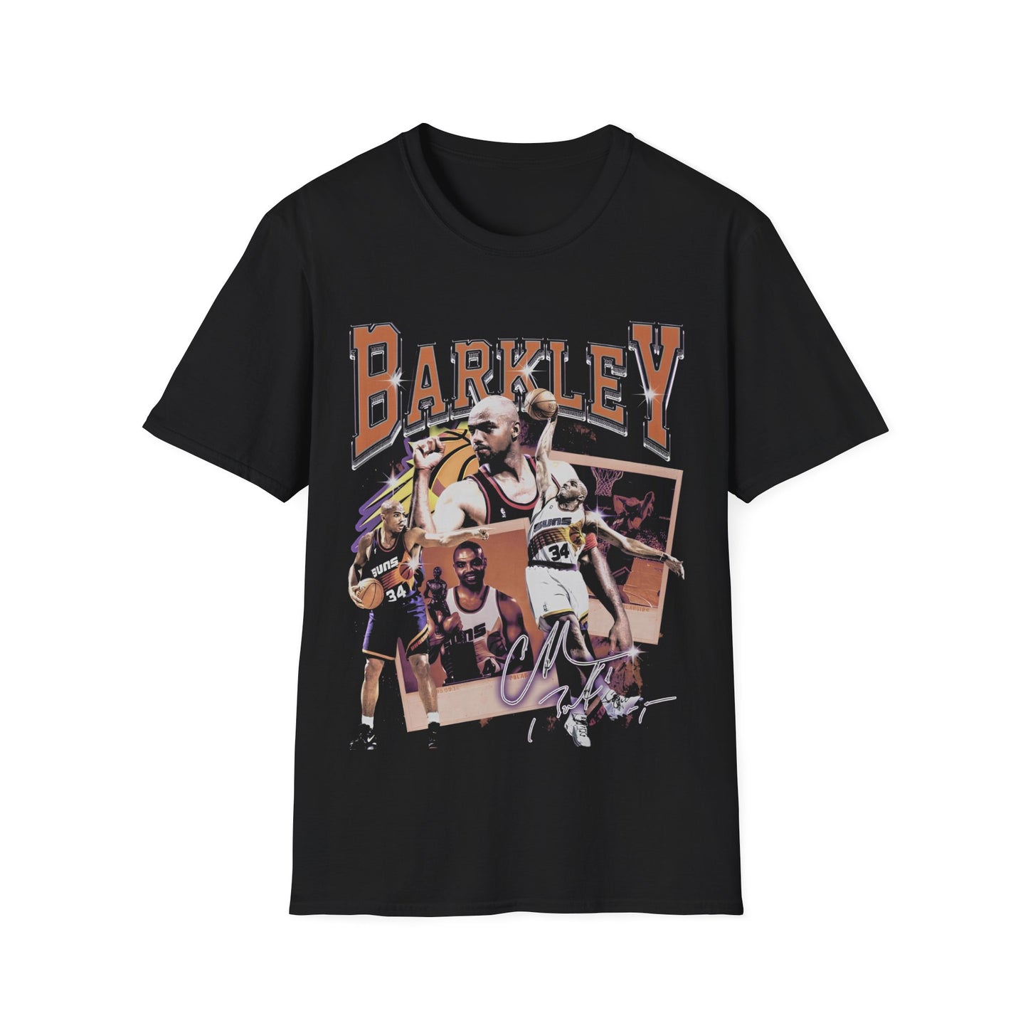 Vintage 90s Basketball Bootleg Style T-Shirt, CHARLES BARKLEY Retro Basketball Shirt Unisex Graphic Tee
