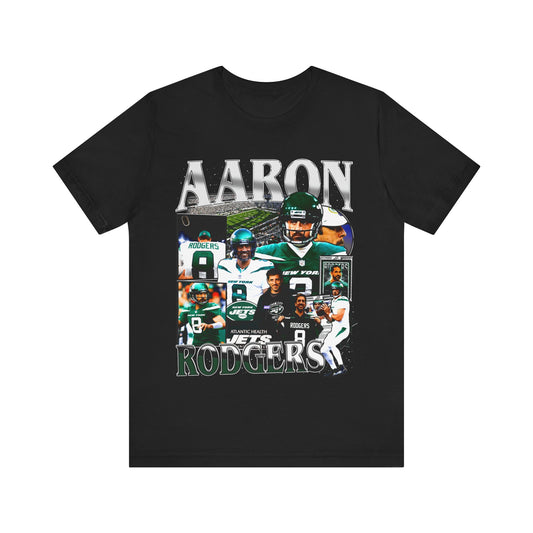 Vintage 90s Football Bootleg Style T-Shirt AARON RODGERS Jet Unisex Graphic Tee