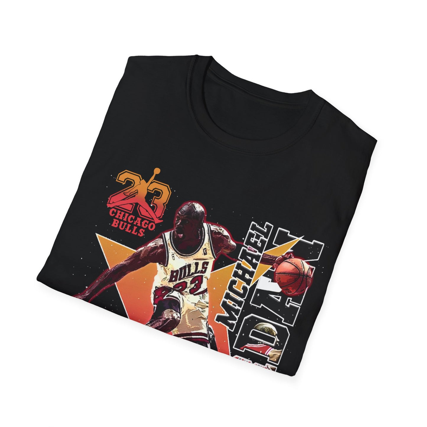 Vintage 90s Basketball Bootleg Style T-Shirt, MICHAEL JORDAN ENERGY 23 Graphic Tee, Retro Basketball Shirt Unisex Graphic Tee