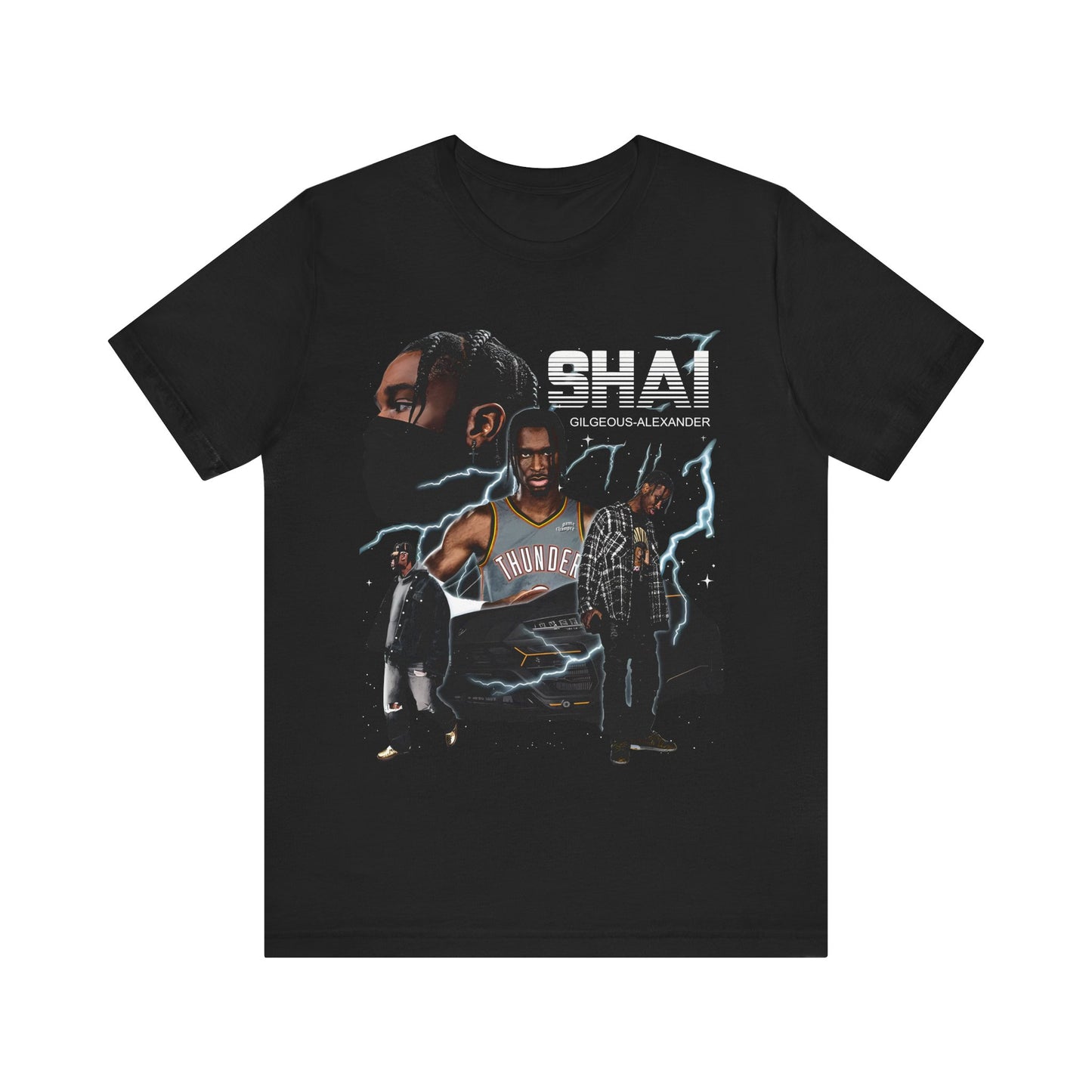 Vintage 90s Basketball Bootleg Style T-Shirt Shai Gilgeous-Alexander Unisex Tee