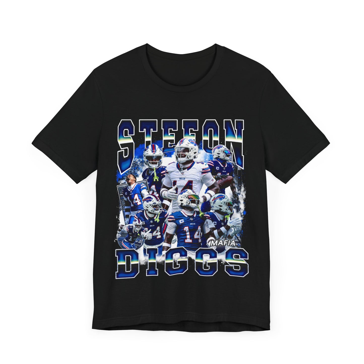 Vintage 90s Football Bootleg Style T-Shirt STEFON DIGGS 90s Unisex Graphic Tee