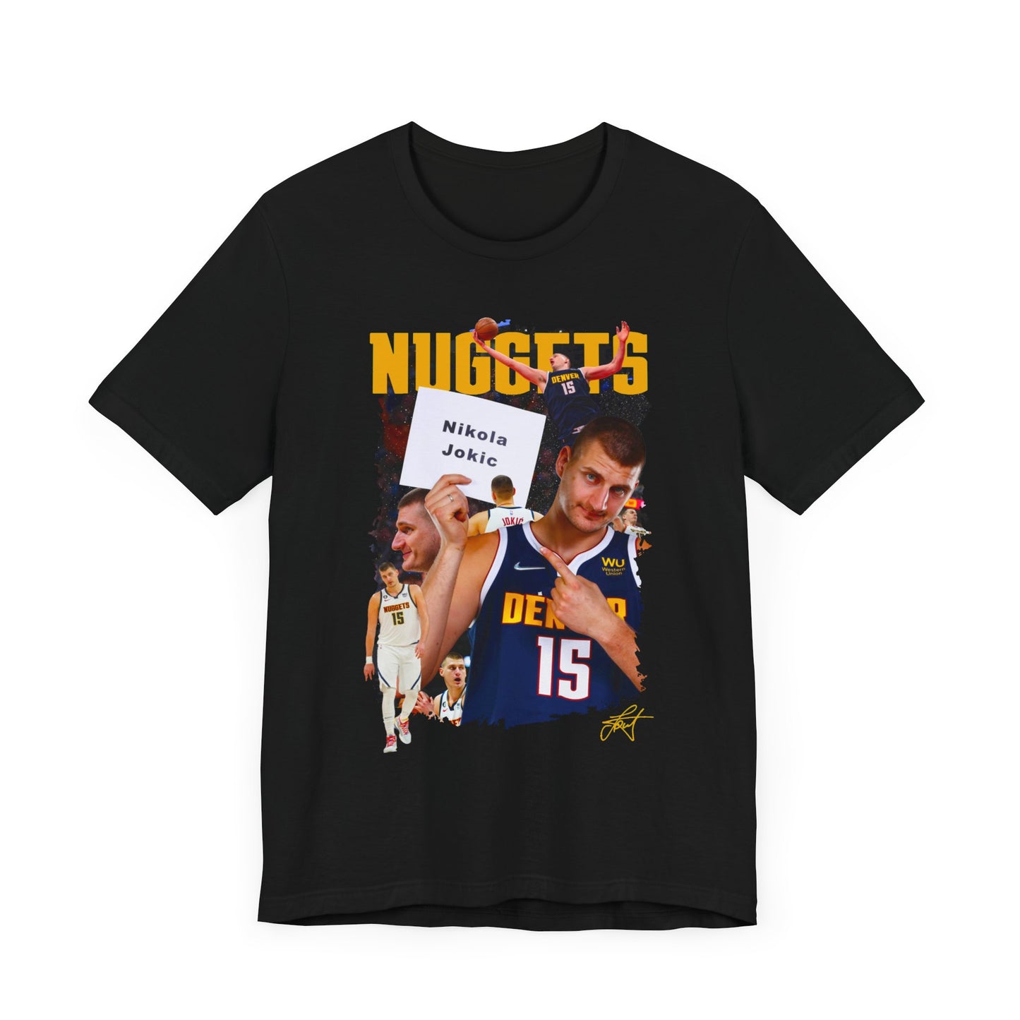 NIKOLA JOKIC PREMIUM Vintage Unisex Jersey Short Sleeve Tee