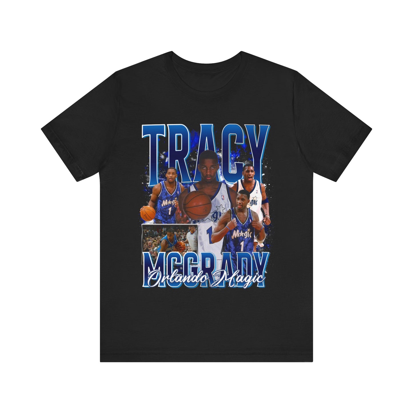 Vintage 90s Basketball Bootleg Style T-Shirt TRACY MCGRADY Unisex Graphic Tee