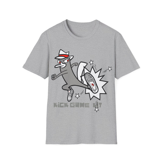 KICK GAME LIT PREMIUM STREETWEAR Unisex Softstyle T-Shirt