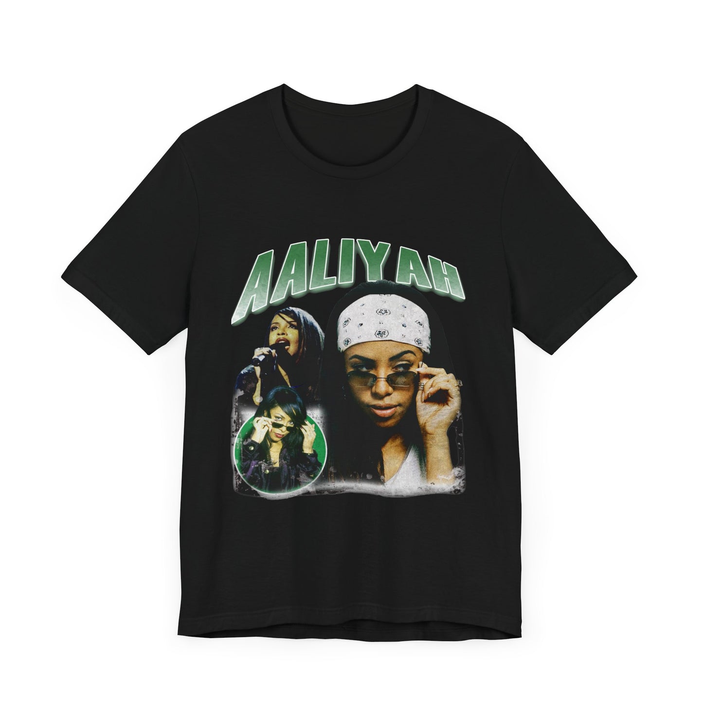 AALIYAH VINTAGE 90s BOOTLEG Unisex Jersey Short Sleeve Tee Shirt