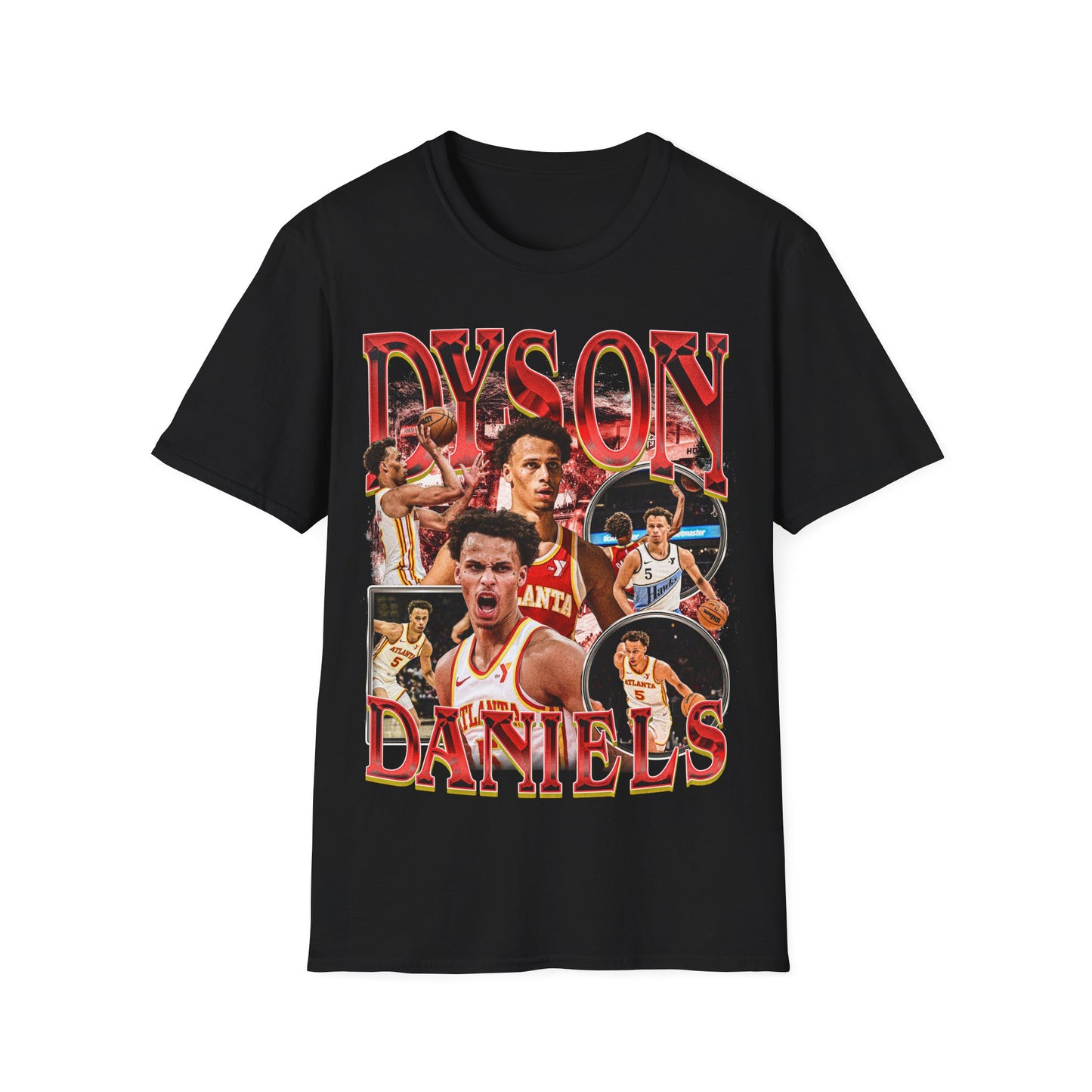 Vintage 90s Basketball Bootleg Style T-Shirt, DYSON DANIELS Retro Basketball Shirt Unisex Graphic Tee