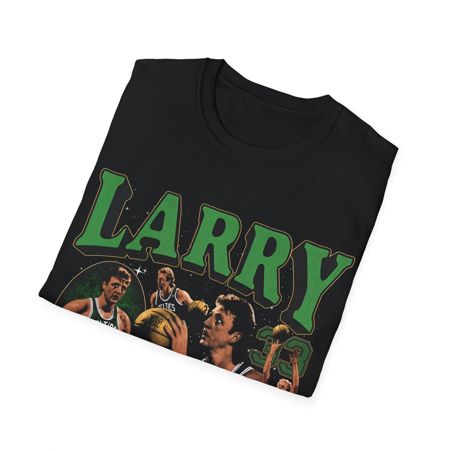 Vintage 90s Basketball Bootleg Style T-Shirt, LARRY BIRD Retro Basketball Shirt Unisex Graphic Tee