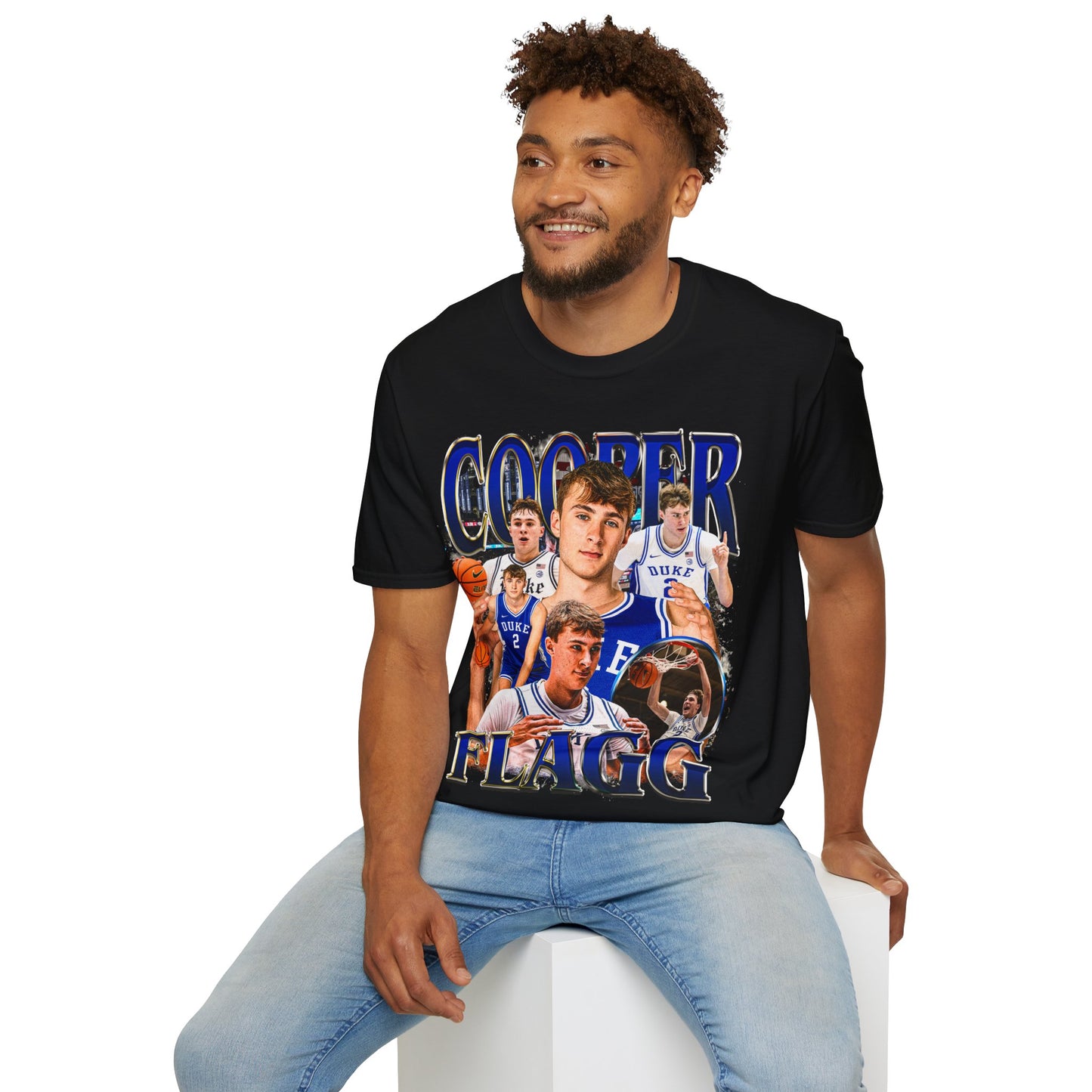 Vintage 90s Basketball Bootleg Style T-Shirt, COOPER Retro Basketball Shirt Unisex Graphic Tee