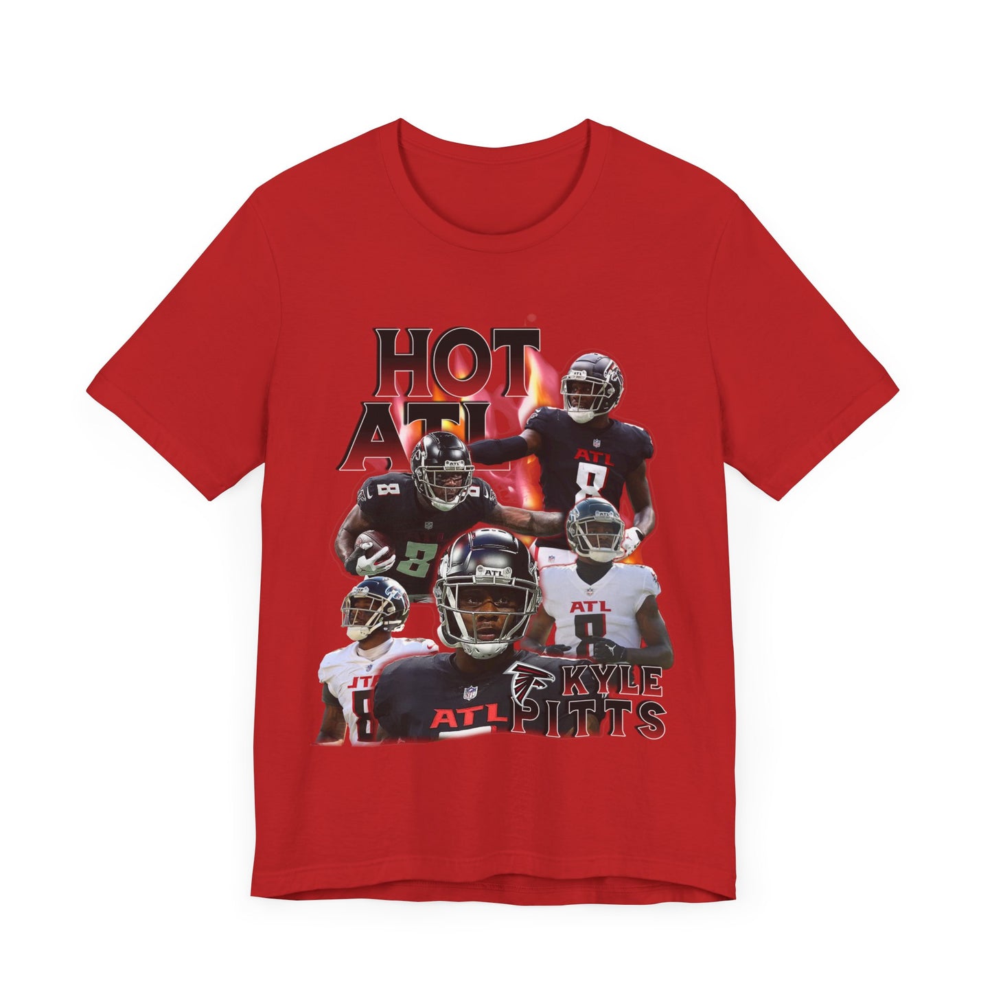 Vintage 90s Football Bootleg Style TShirt KYLE PITTS Unisex Graphic Tee Shirt
