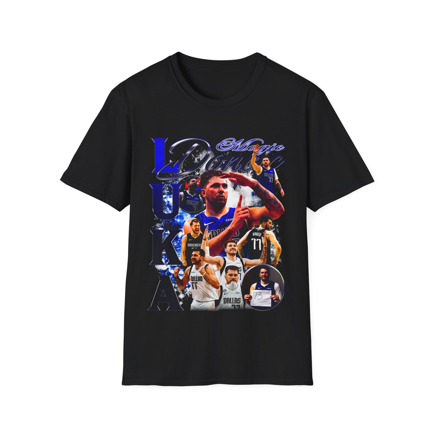Vintage 90s Basketball Bootleg Style T-Shirt LUKA DONCIC Graphic Tee, Retro Basketball Shirt Unisex Graphic Tee