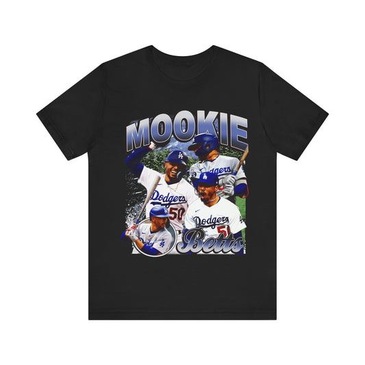 Vintage 90s Baseball Bootleg Style T-Shirt MOOKIE BETTS Unisex Graphic Tee Shirt