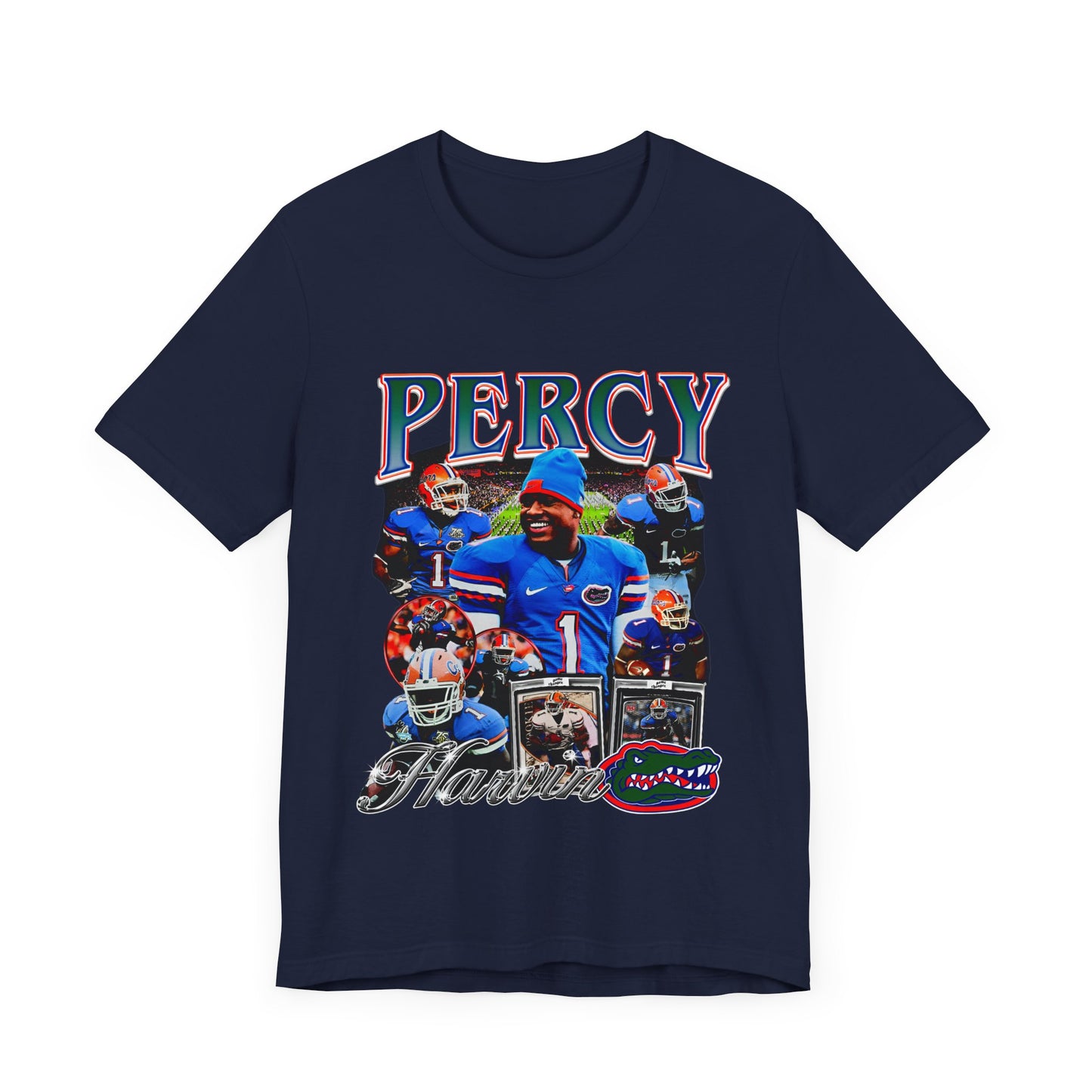 Vintage 90s Football Bootleg Style TShirt PERCY HARVIN Unisex Graphic Tee Shirt