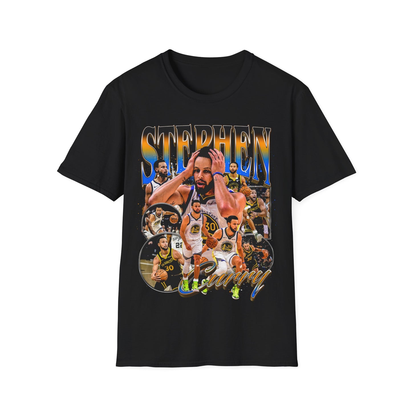 Vintage 90s Basketball Bootleg Style T-Shirt, STEPH CURRY Retro Basketball Shirt Unisex Graphic Tee