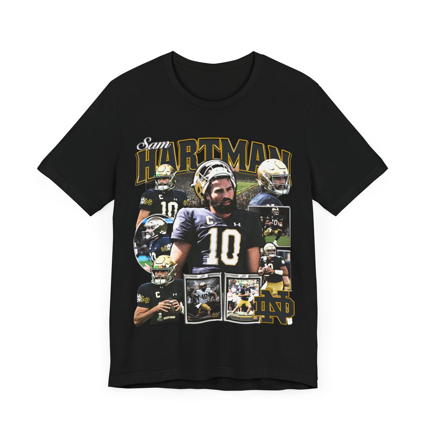 Vintage 90s Football Bootleg Style T-Shirt SAM HARTMAN Unisex Graphic Tee Shirt