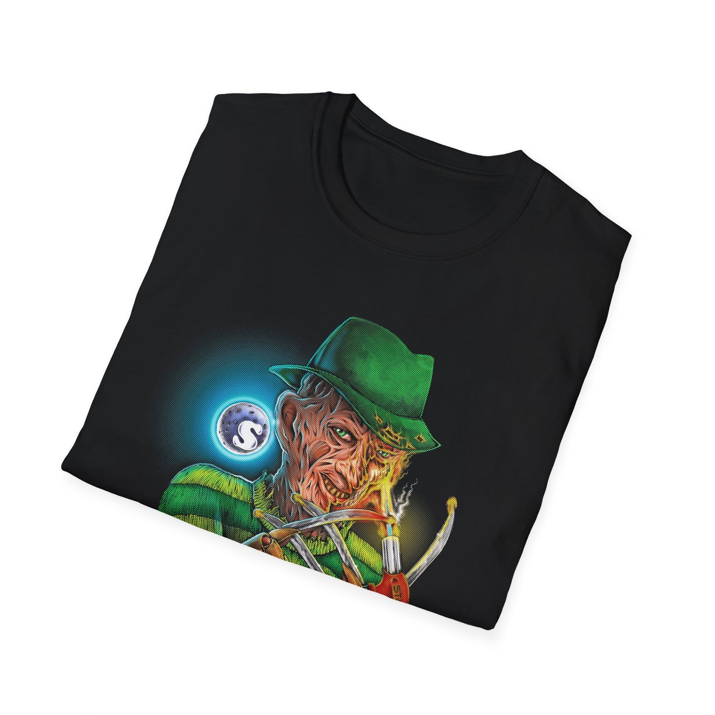 HALLOWEEN NIGHTMARE ON DAB STREET Unisex Softstyle T-Shirt