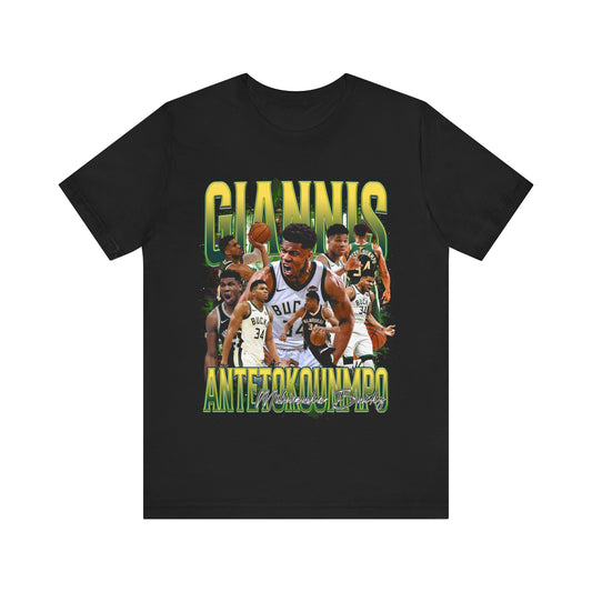 Vintage 90s Basketball Bootleg Style T-Shirt, Giannis Antetokounmpo 3 Unisex Tee