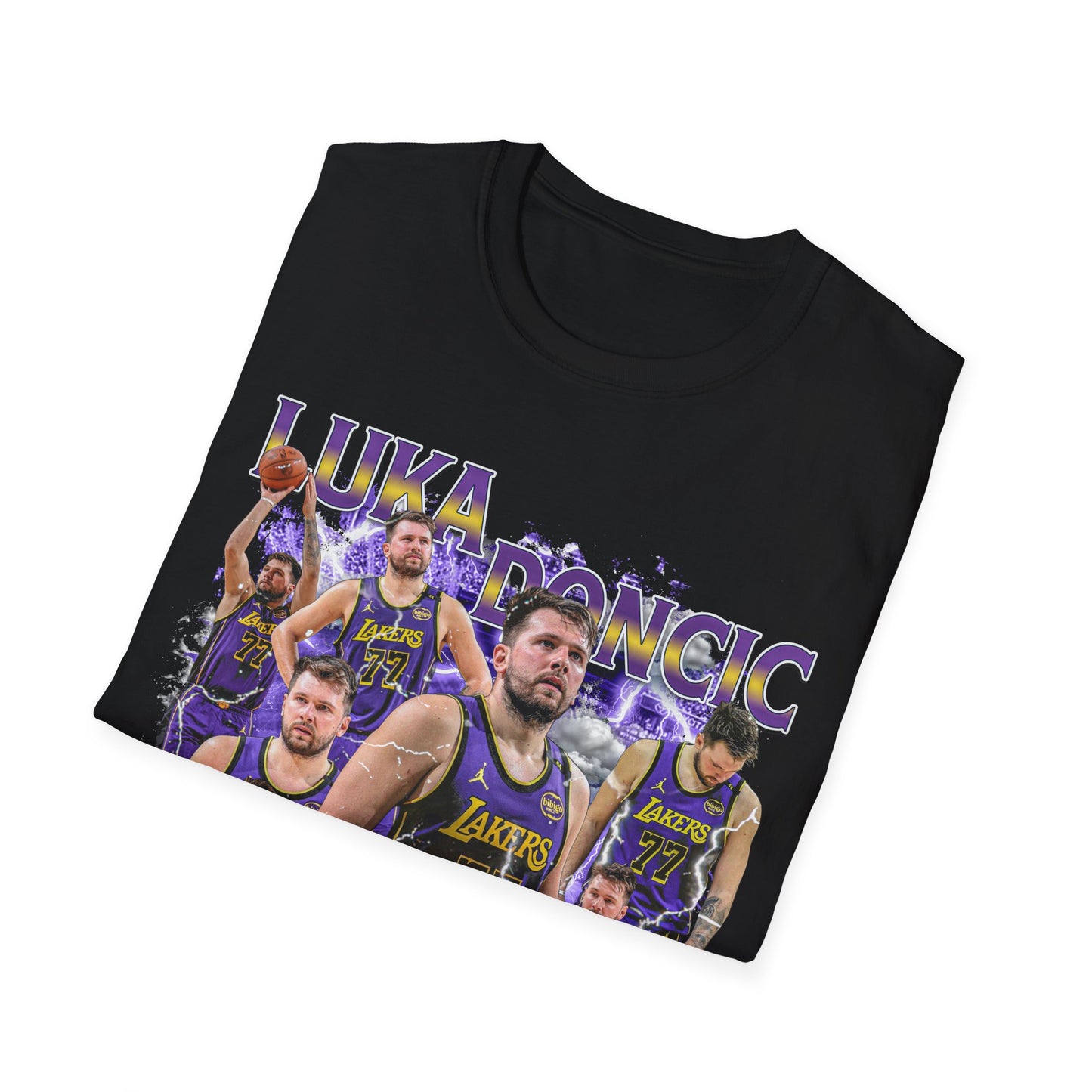 Vintage 90s Basketball Bootleg Style T-Shirt, LUKA DONCIC Retro Basketball Shirt Unisex Graphic Tee