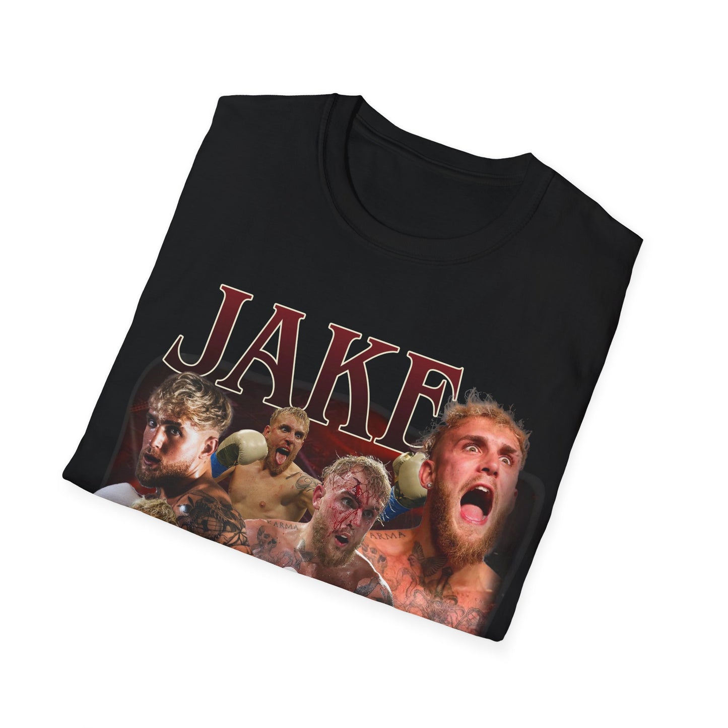 Vintage 90s Bootleg Style T-Shirt, Fighter JAKE PAUL Vintage Graphic Tee, Retro Fighter Shirt Unisex Graphic Tee Shirt