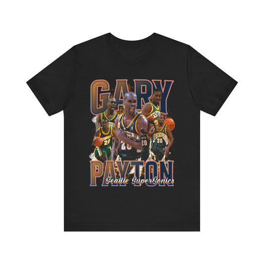 Vintage 90s Basketball Bootleg Style T-Shirt, GARY PAYTON Unisex Graphic Tee