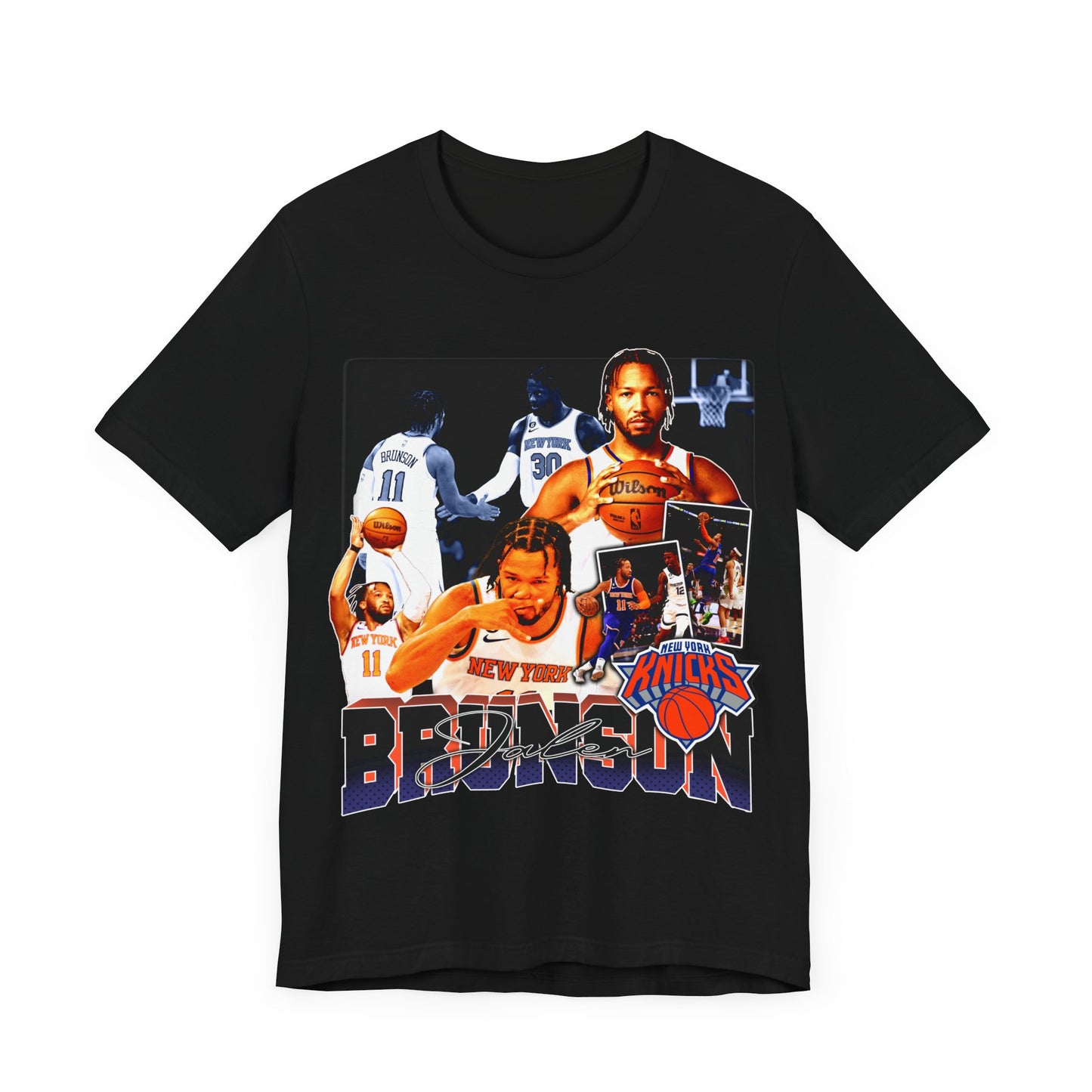 Vintage 90s Basketball Bootleg Style T-Shirt JALEN BRUNSON 2 Unisex Graphic Tee