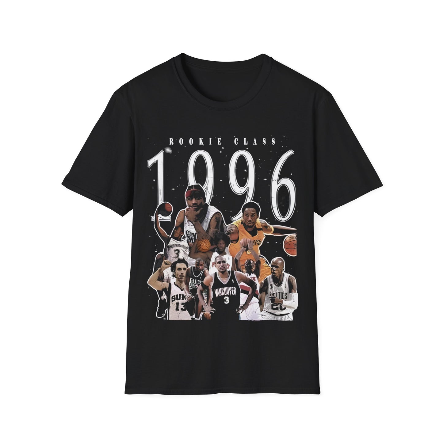 Vintage 90s Basketball Bootleg Style T-Shirt, 1996 DRAFT CLASS Retro Basketball Shirt Unisex Graphic Tee